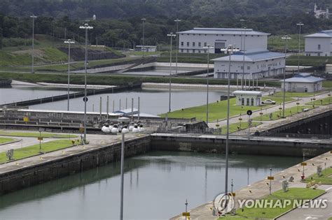 가뭄 통항 제한 파나마운하 선박정체 심각물류비 상승 종합 한국